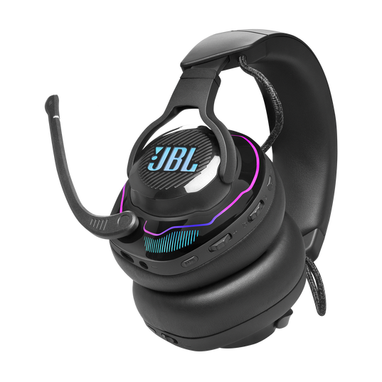 JBL Quantum 910 Wireless - Black - Wireless over-ear performance gaming headset with head  tracking-enhanced, Active Noise Cancelling and Bluetooth - Detailshot 2
